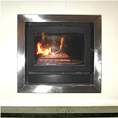 Inset fire